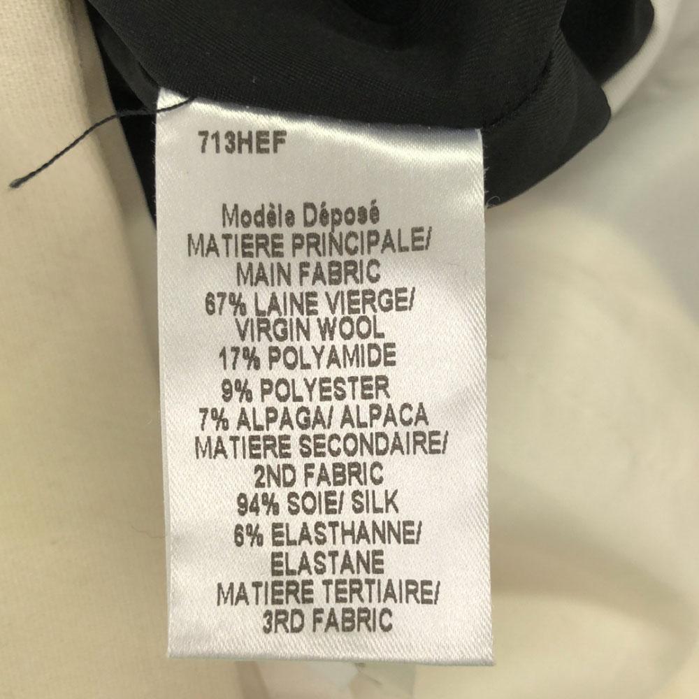 PAULE KA unused Long sleeve Switching one piece 38 Black series With tag Women Used