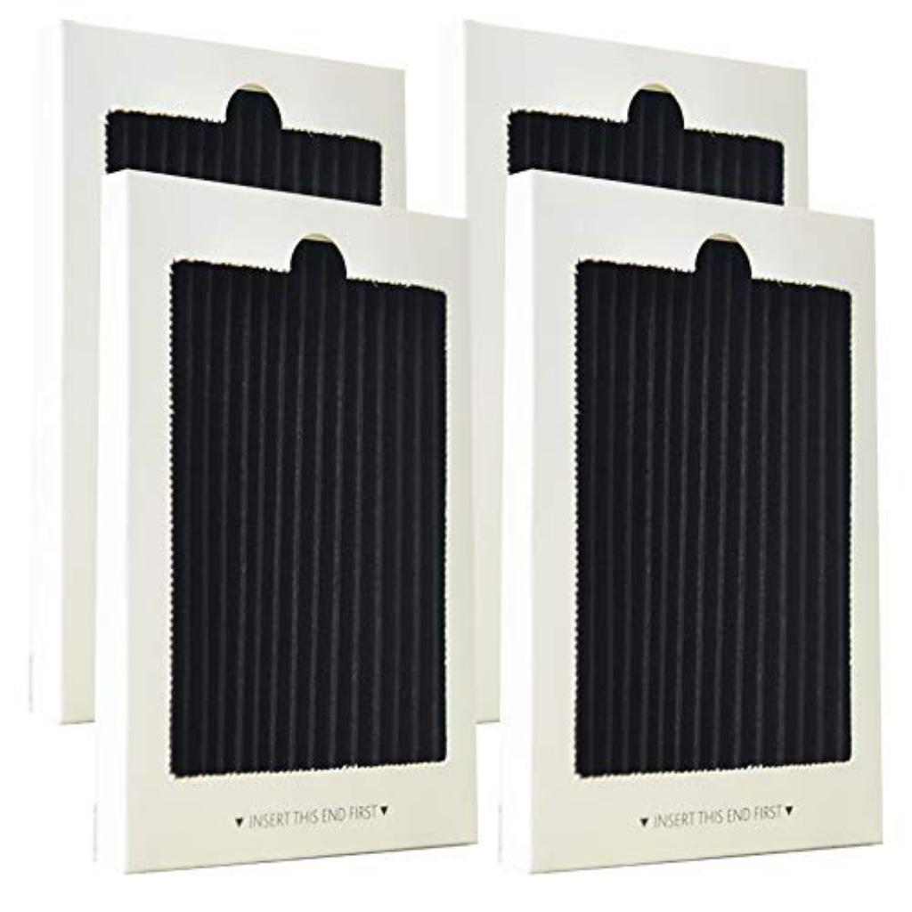 Filtro de aire activado por carbono de repuesto compatible con Frigidaire y Electrolux 242047801, 242047804, 242061001 (paquete de 4)