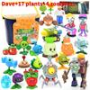 Zombies Plants Vs Static Model Toy Collection With Storage Container Gift For