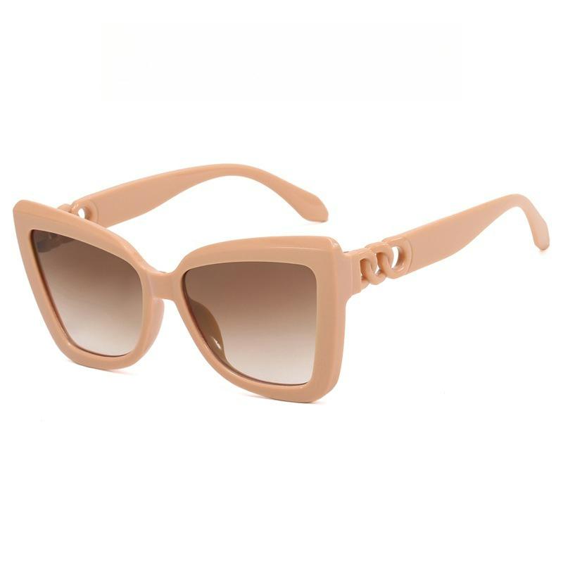 1Stk/3Stk Damenmode Katzenaugen-Sonnenbrillen-Set Niedlich Lässig und Schlicht Geeignet für Sommerurlaubsreisen