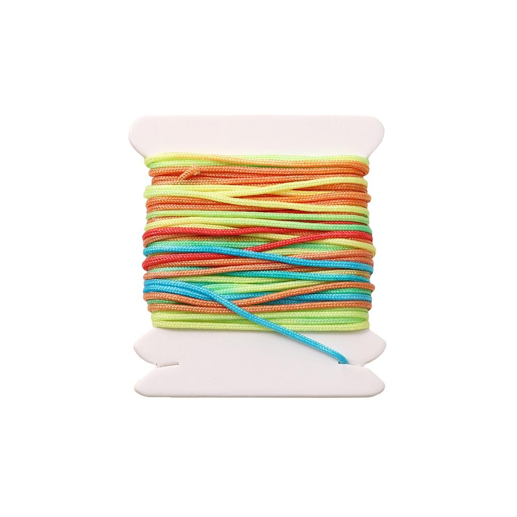 5-50m/lot 0.8mm Cotton Cord Nylon Cord Thread String DIY Beading Braided Bracelet Jewelry Making