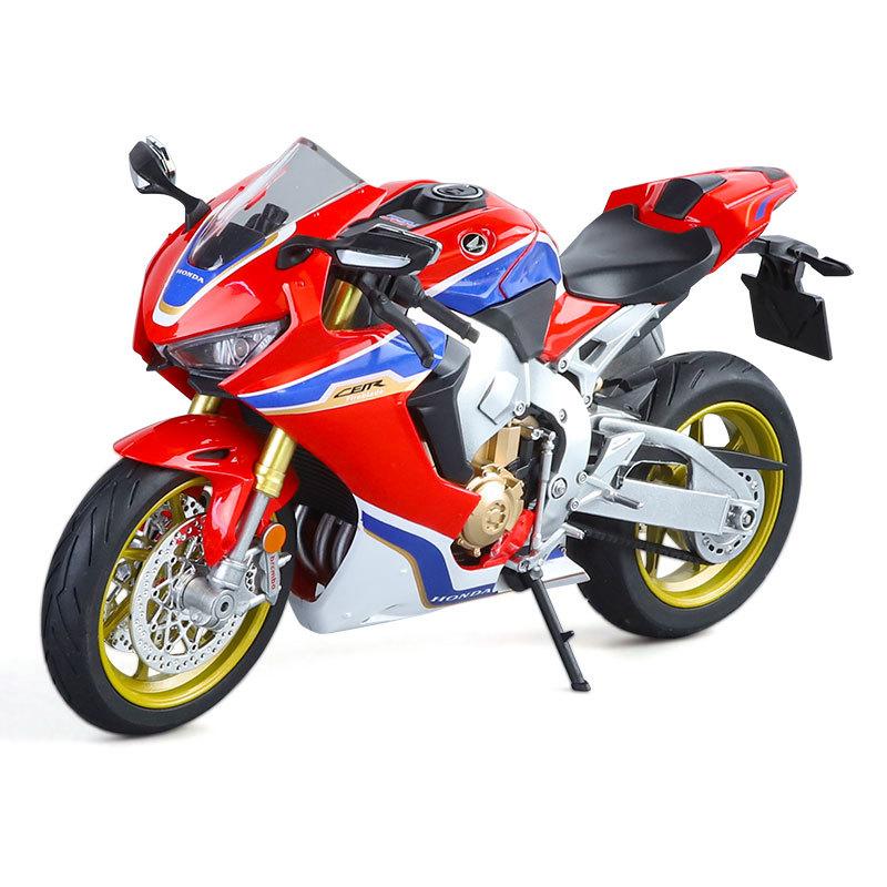 1/9 Honda CBR1000RR Speed Adult Collection Decoration Gifts Motorcycle Diecast Simulation Alloy Model Sound & Light Toy for Boys
