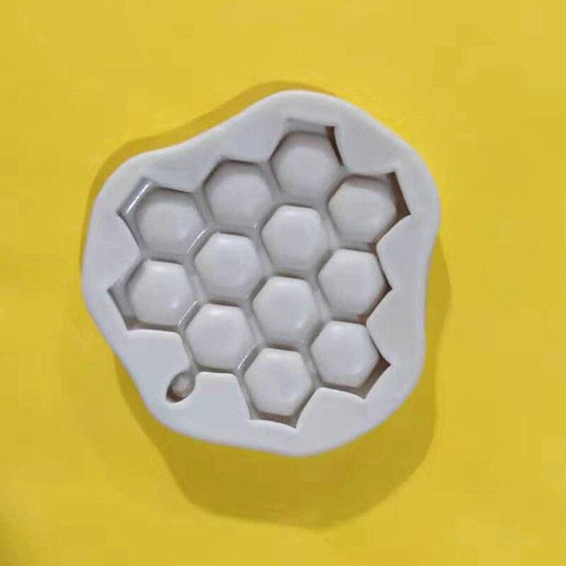 Honeycomb Bee Silicone Mould Mold Icing Fondant Cake Decorating Tool for Kitchen Baking Accessories
