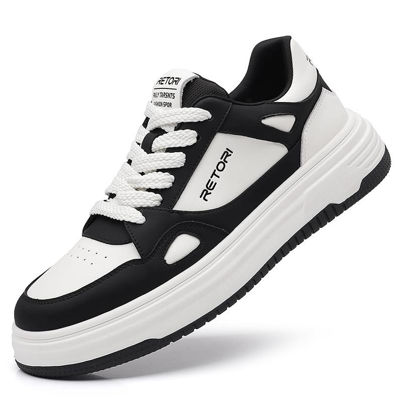 

Мужская обувь весна 2025 новая обувь на платформе модная повседневная обувь мужская мягкая подошва подростковая модная обувь мужская 2025 38