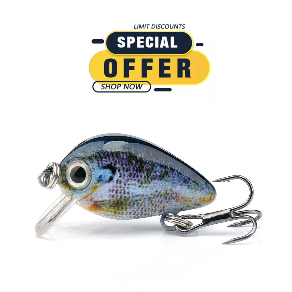 Limited Special Offer 3cm 1.5g Floating Wobblers for Bass Crankbaits Fishing Lure