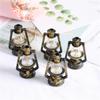 5-1PCS 37x54mm Scale Mini Kerosene Lantern Decor Miniature Oil Lamp Ornaments Fairy Garden Accessories Home Decoration