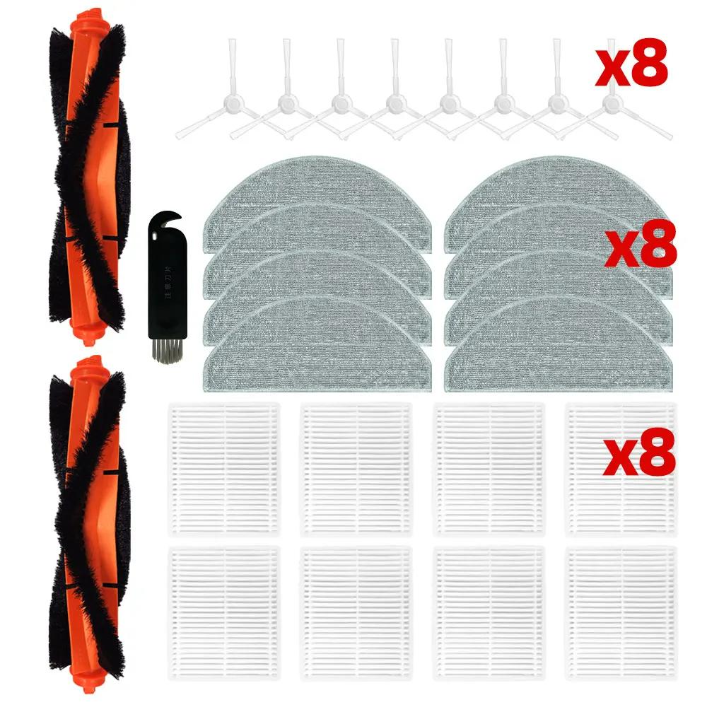 Compatible for Xiaomi Mijia 3C Plus / 3C Pro / C103 Robot Vacuum Cleaner Main Side Brush Mop Cloths Hepa Filters Accessories