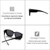 VANANA Over-the-Eye Sunglasses with Polarized Lenses, UV400 Protection, for Men and Women, Lightweight Full-Coverage Frame, for Driving, Fishing, and