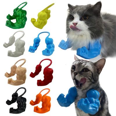 Kostým s kočičím svalem na paži 3D tištěná kočičí krční paže se svalem Halloween superhrdina cosplay kostýmní doplňky