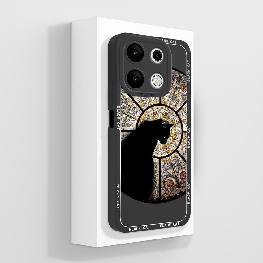 Pre telefón Xiaomi Redmi Note 13 12 14 Pro 13R 12R 14S Puzdro na telefón Pekný fialový vzor srdca pre milovníkov Mäkký silikón Vysoká kvalita Protišmykové puzdro Pre kryt Redmi