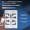 2*21700 Batteries DIY Power Bank Case Kit Fast Charging Dual Mode One-Click Battery Swap for Low Current Devices 22.5W