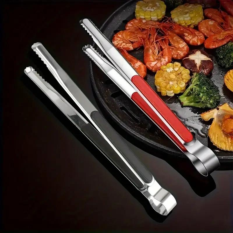 Stainless Steel Korean Barbecue Clips Restaurant Food Clips Japanese Food Food Clips Bread Steak Barbecue Clips
