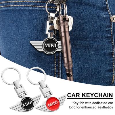 Car Metal Key Chain Hanging KeyChain Best Gift Key Ring Jewelry For Cooper Fridge One S F56 R57 R58 R60 JCW Countryman Clubman