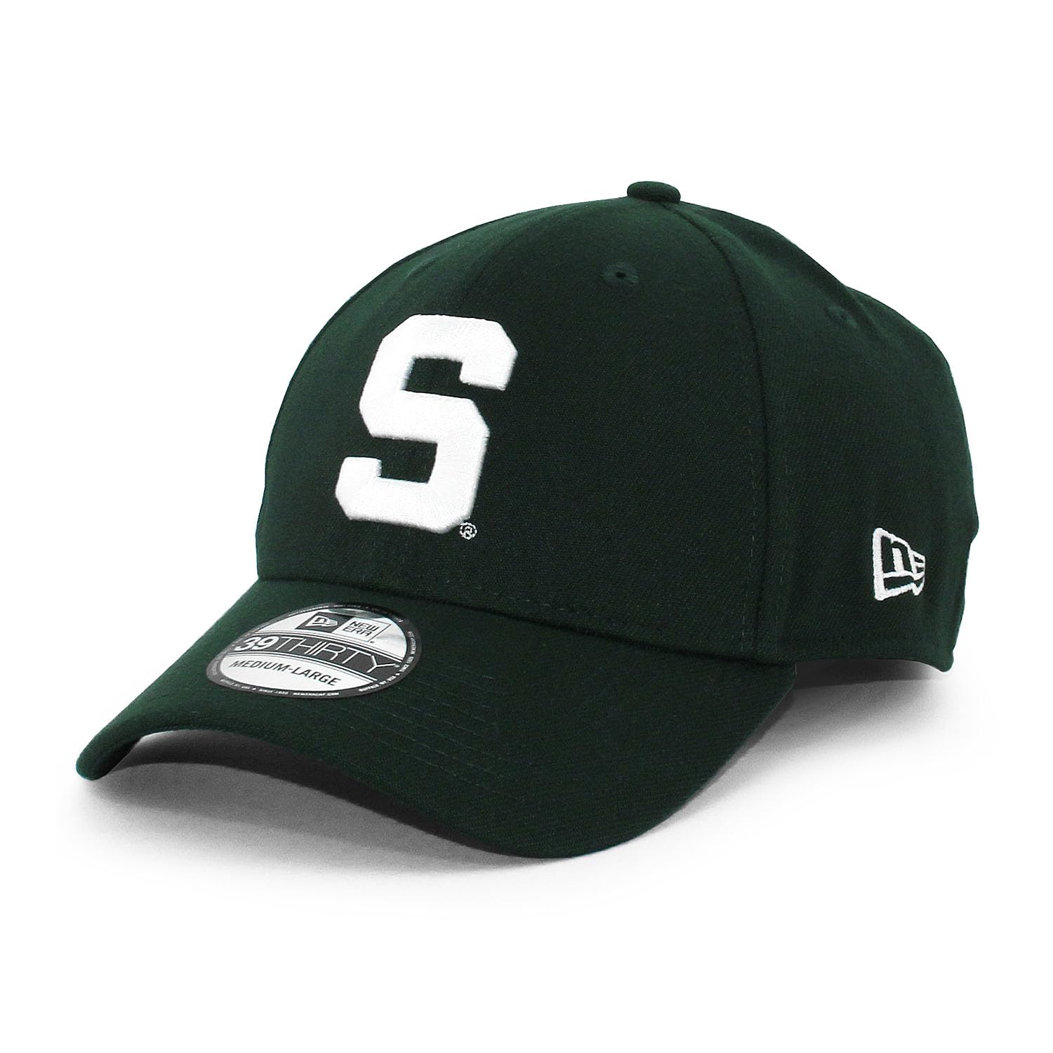 

Кепка New Era 39THIRTY Michigan State Spartans NCAA Team Classic Flex Fit Кепка Шляпа MICHIGAN STATE SPARTANS Колледж Университет КОЛЛЕДЖ Зеленый 3930 Размер M/L