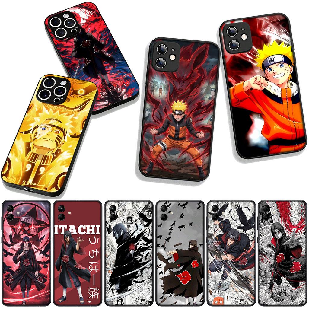 Itachi Uchiha Naruto Akatsuki Phone Cover Case for Apple iPhone 16 15 14 Plus 13 12 Mini 17 Pro Max + ProMax 16E Air 16+ Casing