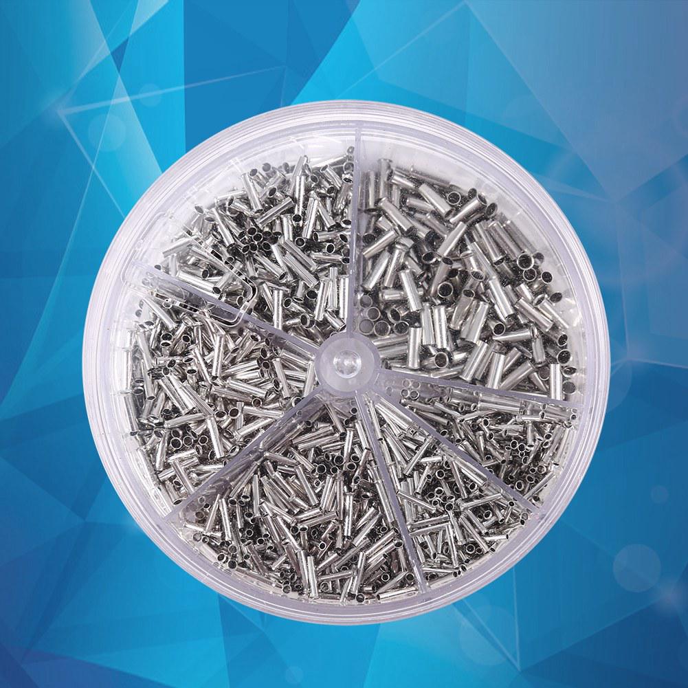 1900pcs Inflaming Retarding Copper Crimp Wire Connector Cord End Terminal Kit Set 0.5 2.5mm²