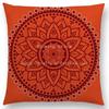 New Dreamy Sun Moon Stars Colorful Lotus Eternity Mandala Gorgeous Floral Pattern Design Prints Cushion Cover Pillow Case