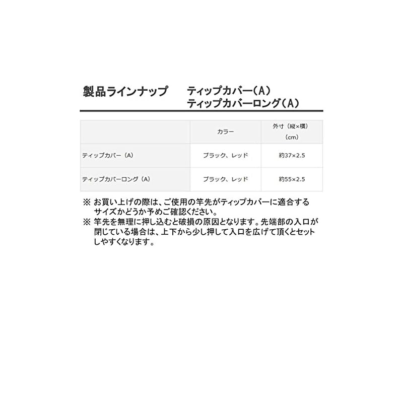 Daiwa Tip Cover (A) Black 988865