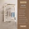 Smart Heated Towel Rack for Bathroom - Electric Drying and Storage Solution
