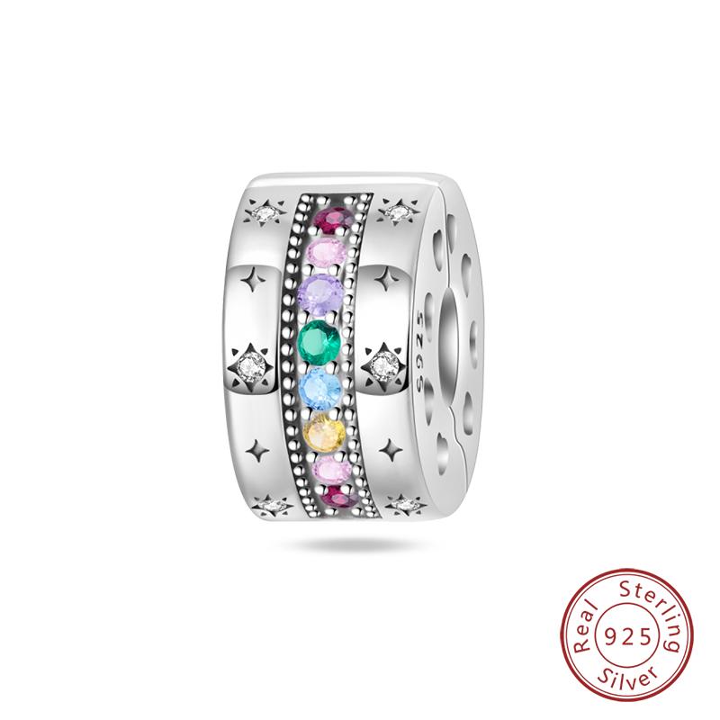 Copper Colorful Luminous Lotus Butterfly Dream Catcher Charms Beads Fit Qikaola Original Bracelets Diy Jewelry