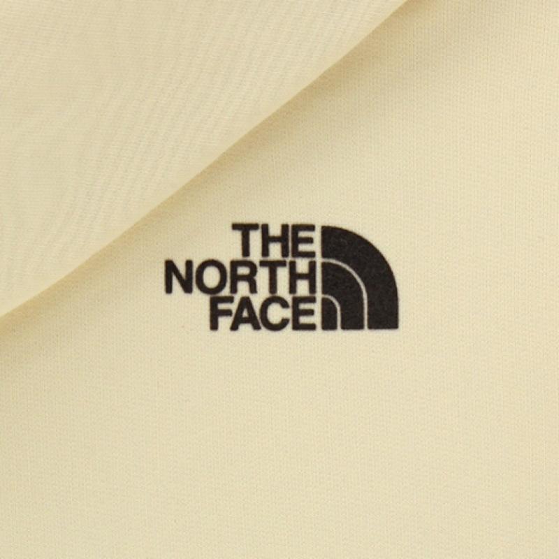 The North Face Logo Hooded Pullover White Nm5pr52l