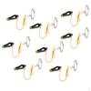 8pcs Release Clips + 17 Long Line Snap
