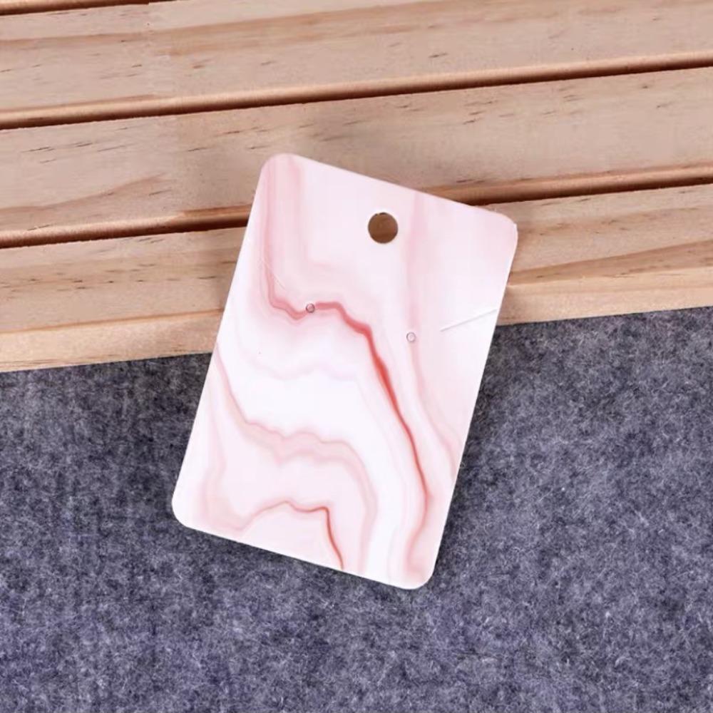 

100pcs Marble Earring Cards Abstract Style Colorful Card Paper Holder Earring Display with Gold Lines Display Tags Cardboard