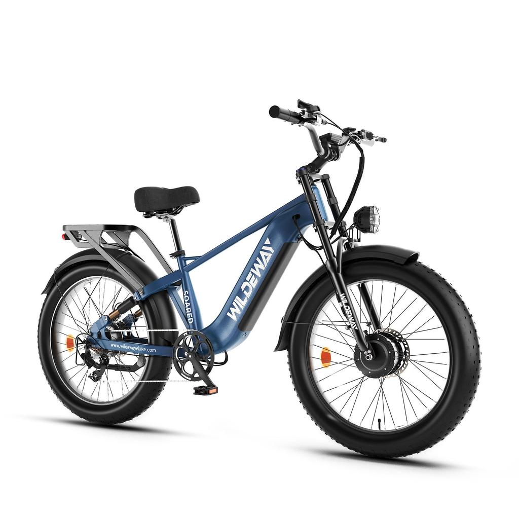 WILDEWAY Soared Max Elektrofahrrad mit zwei Motoren, 48V 30Ah Akku