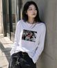 GRAVER ORDINARY [Odnr Unisex] Tattoo Long Sleeve T-Shirt_Charcoal