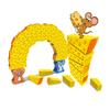 Mouse Cheese Stack Tower Stacking Toy For Kids With Visual And Handeye Coordination Development