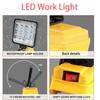 For Dewalt 18V Li-ion Battery Cordless LED Work Light 3 Inch Flashlight Portable Emergency Flood Lamp Camping Lamp