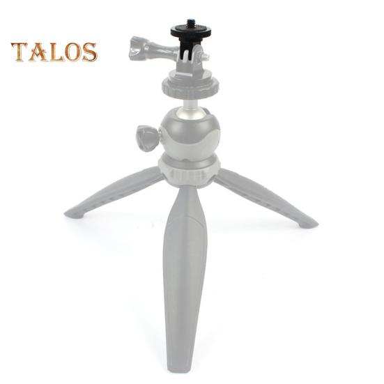 Action Camera Tripod Mount for Insta360 for GOPRO 1/4-inch Screw CNC Aluminum Alloy Mini Tripod Adapter Sports Camera Accessories