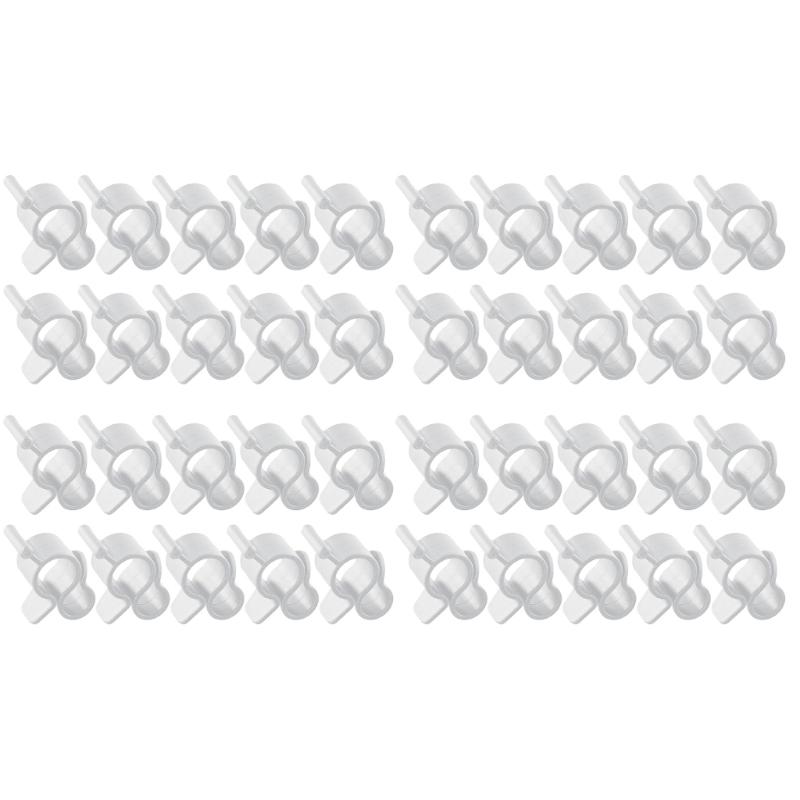 40pack Durability Sun Resistant Outdoor Shelter Hook Secure Antislip Grip for Camping Picnics and Winds Conditions
