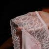 Men's lace underwear with jj set, oily stockings underwear, ultra-thin and breathable summer fully transparent briefs