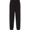 Emporio Armani EA7 SS25 Solid Color Drawstring Cuffed Knit Joggers Unisex Joggers Black 7X000045-AF12116-UC001