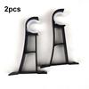 Curtain Rod Bracket, Heavy Duty Metal Wall Mount Support for Curtain Poles