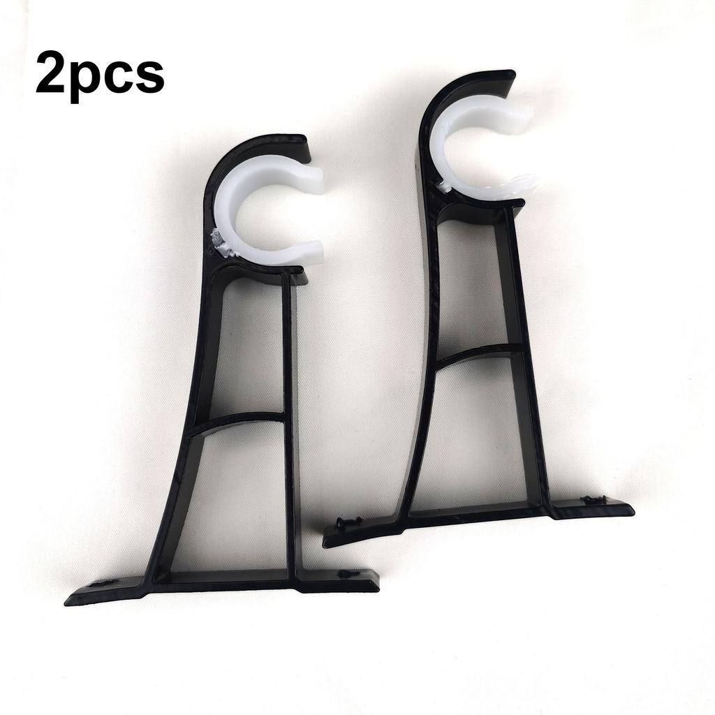Curtain Rod Bracket, Heavy Duty Metal Wall Mount Support for Curtain Poles