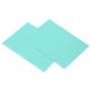 20pcs Binding Presentation Covers PP Plastic Frosted Waterproof Removable Paper Binding Covers for Documents