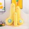 Sleeping On The Bed with Legs and Pillows, Long Strips, Large Yellow Duck, Detachable, Wash Dolls, Plush Toys, Cute Girls