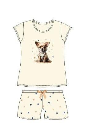 

Piżama Cornette Young Girl 788/108 Chihuahua kr/r 134-164 Cornette