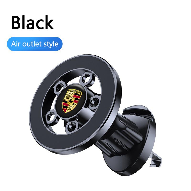 AKEZM1 Magnetic Car Mobile Phone Holder Car Out of Trend Hook Navigation Bracket For Porsche Cayenne GTS Panamera Carrera GT3 Sticker