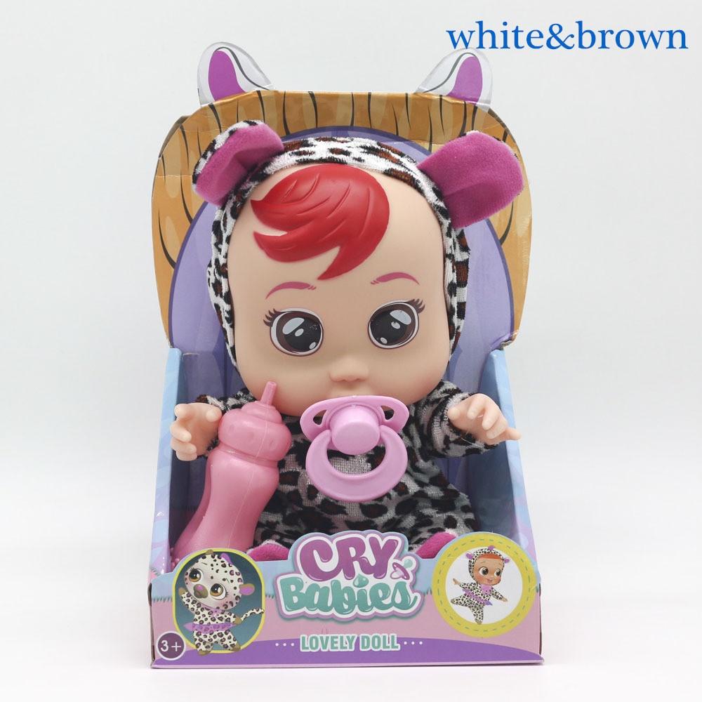 8/10 pouces pleurer bébés poupée larmes magiques Silicone jouet Anime  Figure bébé fille jouets, image size:1000x1000