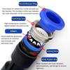 Pneumatic Fittings Pipe Connector Tube 4 5 14mm OD Hose Reducing 8 10 12mm PG PVG PEG PW PZAG  Plastic Push In Air Quick Fitting