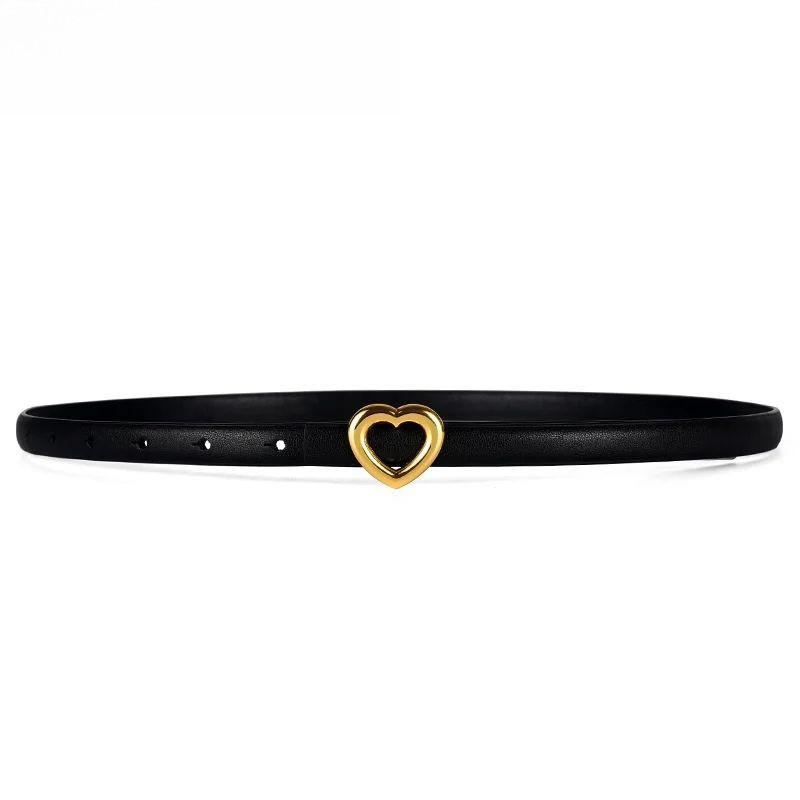 Classic Elegant Womens Waist Belt With Metal Buckle For Trendy Looks In Any Season