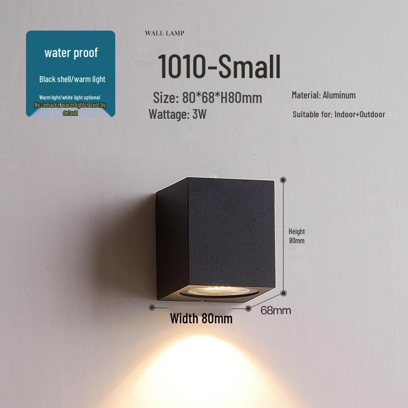 Waterproof Outdoor Wall Light – Villa, Garden, Balcony, Courtyard & Entrance