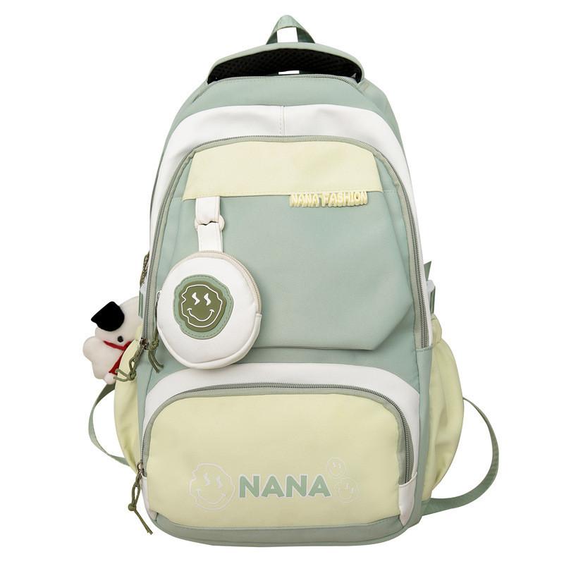 High-quality Durable Nylon School Bag Set With Playful Design For Middle School Students