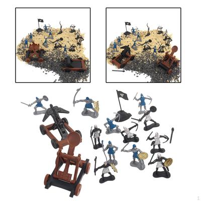 15 Pieces Ancient Soldier Figures Toy Archaic Soldiers Action Figure And