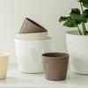Durable Self Watering Lazy Plant Pot Including Liner with Handle Hydroponic Planter Garden Supplies Soil Flower Pot