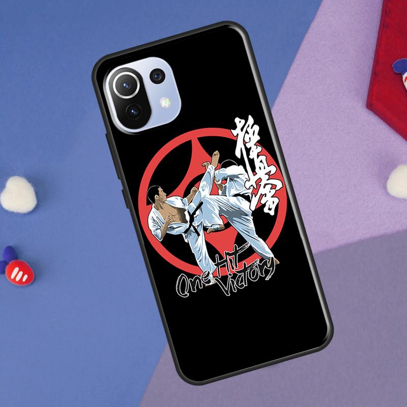 Kyokushin Karate Symbol Cover For Xiaomi 13 14 Ultra 11T 12T 13T 14T Pro POCO X7 Pro X3 X5 F3 F5 F6 M6 X6 Pro Case