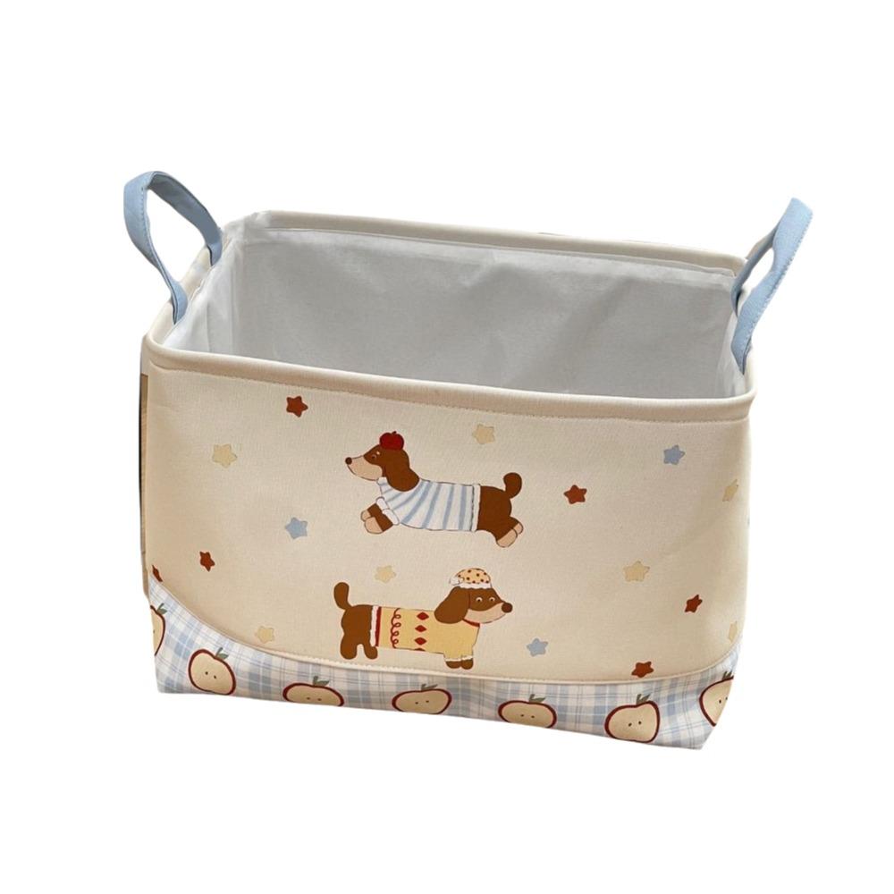 Large Capacity Foldable Laundry Basket Cartoon Toy Storage Bucket Dirty Clothes Organizer Bedroom